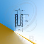 U profil, dr. 4mm U profil, dr. 4mm
